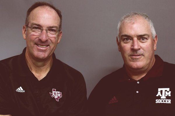 Photo of Coach G Guerrieri and Coach Phil Stephenson