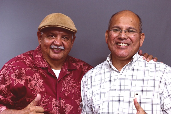 Photo of Roy Lopez and Dr. Roger Martinez